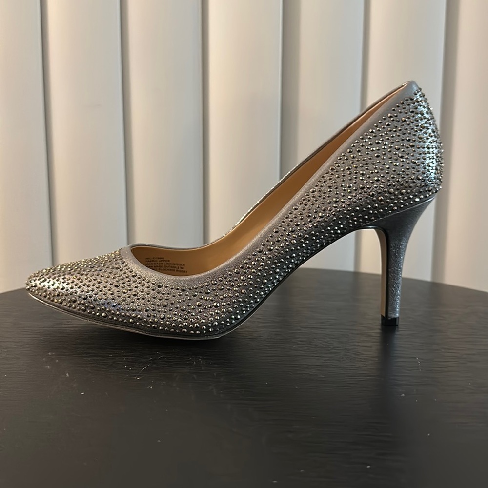 Silver Studded INC Heels- Brand New, Never Worn! - Picture 1 of 7